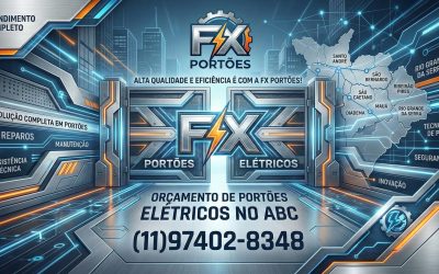 Portões Eletrônicos em São Bernardo do Campo com a FX Portões