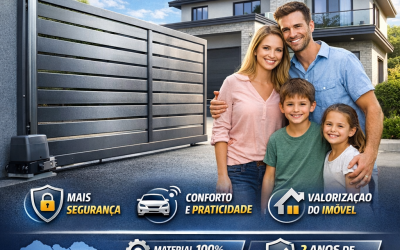 FX Portões Automáticos: segurança e comodidade para sua família