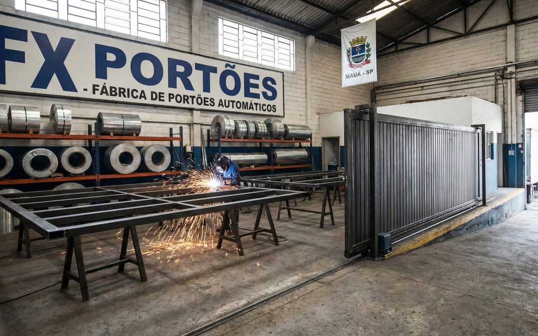 FX Portões: A Melhor Escolha de Onde Comprar Portão Automático em Mauá