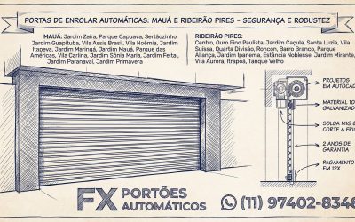 Portas de Enrolar Automáticas em Mauá e Ribeirão Pires: Segurança e Robustez