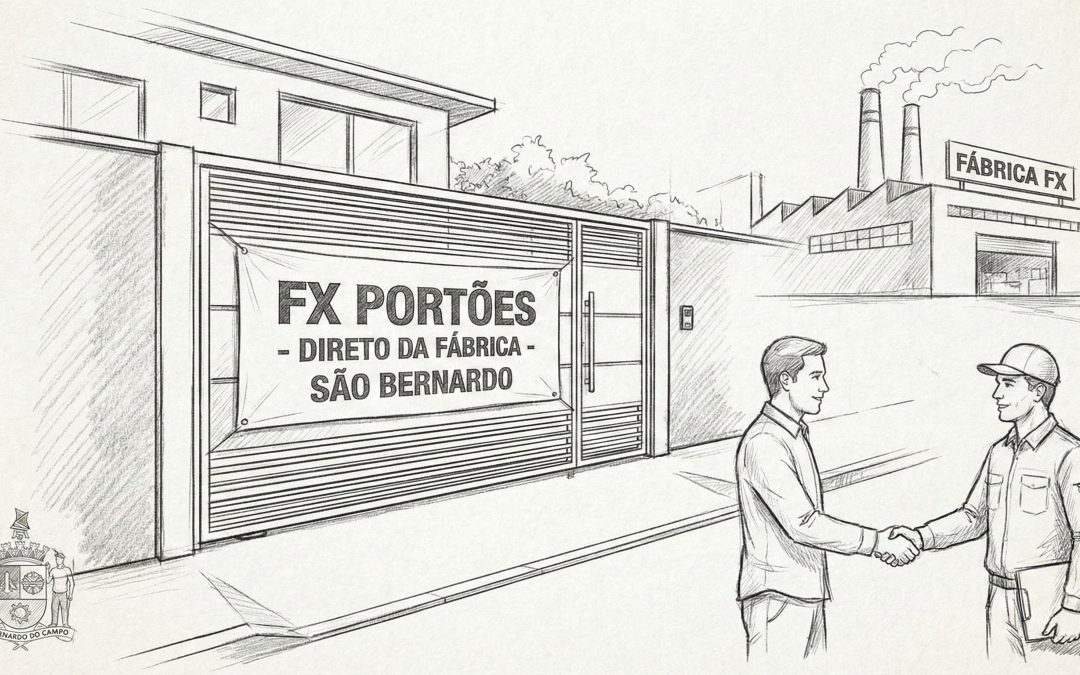 Economia e Qualidade: Compre seu Portão Automático Novo Direto do Fabricante em São Bernardo