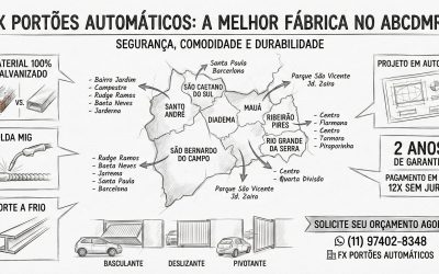 FX Portões: A Melhor Fábrica de Portões Automáticos no ABCDMRR