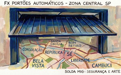 Solda MIG: A Tecnologia Essencial para Portões Automáticos na Zona Central de SP
