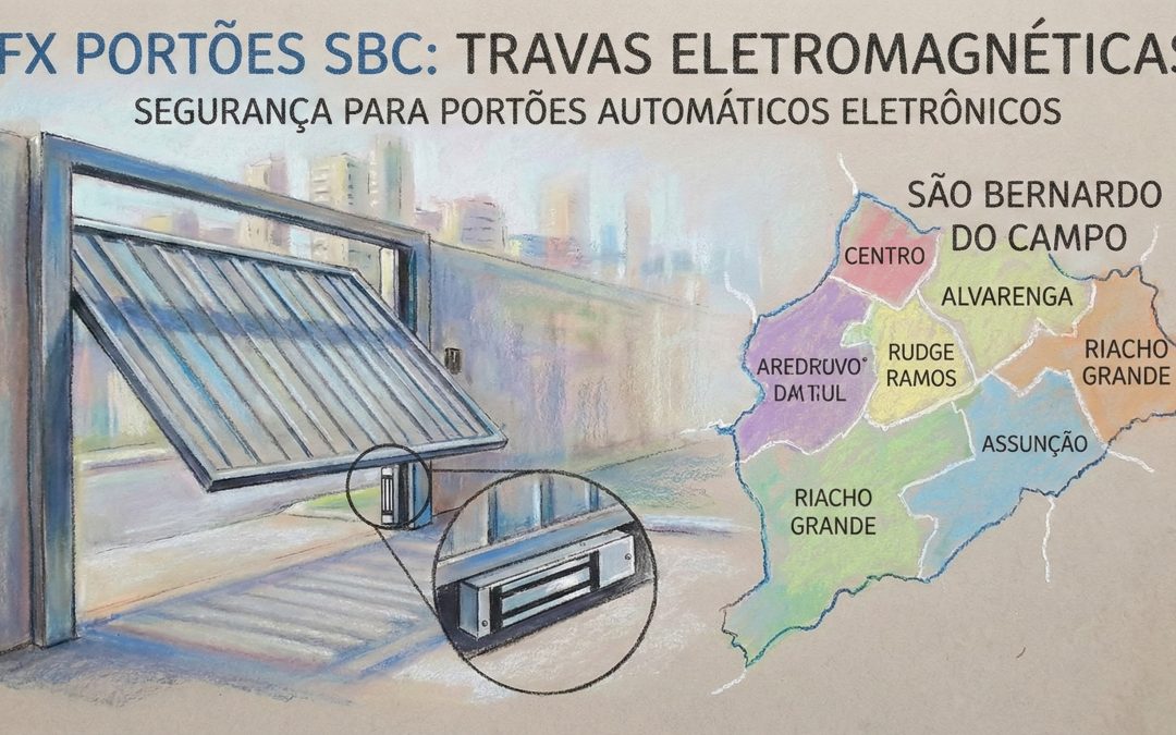 Trava Eletromagnética: A Blindagem Final para seus Portões Automáticos Eletrônicos em São Bernardo do Campo
