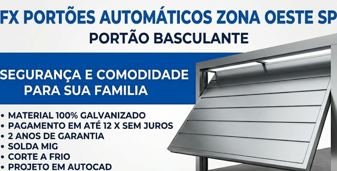FX Portões: Referência em Portão Automático no Jardim Marajoara