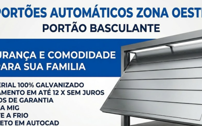 FX Portões: Referência em Portão Automático no Planalto Paulista SP